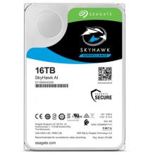 希捷(Seagate)16TB 256MB 7200RPM 监控级硬盘 SATA 希捷酷鹰SkyHawk AI系列(ST16000VE000)全天候安防监控