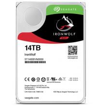 希捷(Seagate) NAS硬盘 14TB 256MB 7200转 PMR CMR垂直技术 网络存储 SATA 希捷酷狼IronWolf ST14000VN0008