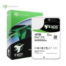 希捷(Seagate)14TB 256MB 7200RPM 企业级硬盘 SATA接口 希捷银河Exos X16系列(ST14000NM001G)安全可靠