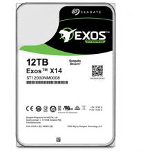 希捷(Seagate)12TB 256MB 7200RPM 企业级硬盘 SATA接口 希捷银河Exos X14系列(ST12000NM0008)