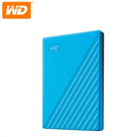 西部数据(WD)4TB USB3.0移动硬盘My Passport随行版 2.5英寸 蓝色 含数据恢复服务