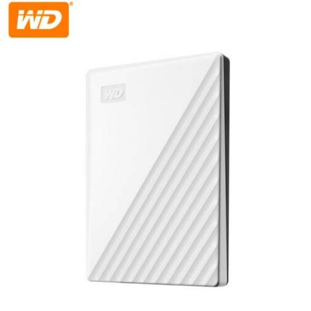 西部数据(WD)4TB USB3.0移动硬盘My Passport随行版 盒套装 2.5英寸白色