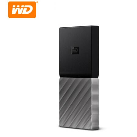 西部数据(WD)512GB Type-C移动硬盘 固态(PSSD) My Passport SSD (小巧便携 高速传输)WDBKVX5120PSL