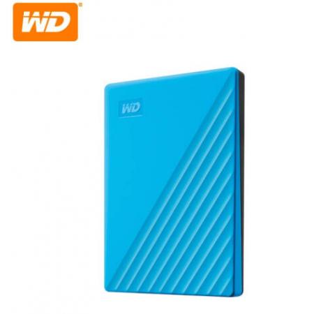 西部数据(WD)1TB USB3.0移动硬盘My Passport随行版 2.5英寸蓝色