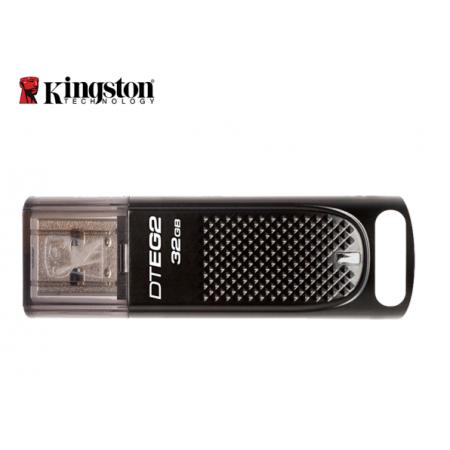 金士顿（Kingston）u盘 USB3.1 DTEG2 系统投标车载高速优盘 金属U盘32G