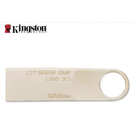 金士顿（Kingston）u盘 USB3.0 DTSE9G2 高速金属优盘 金属U盘128G