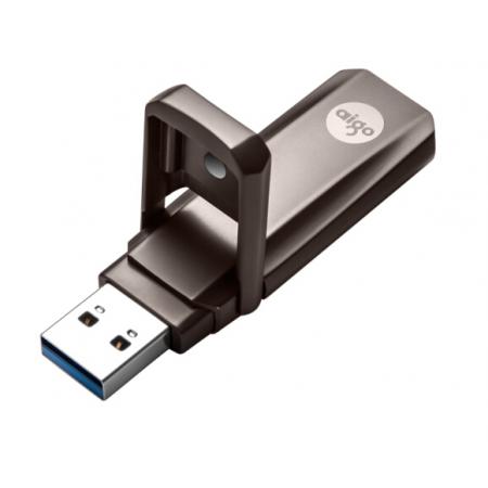  爱国者（aigo）64GB USB3.1 超极速固态U盘 U391 金属U盘 读速420MB/s 写380MB/s 速度狂飙移动固态硬盘