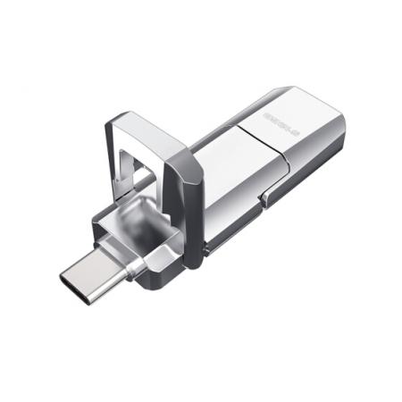 爱国者（aigo）512GB USB3.1 Type-C双U口 高速固态U盘 U393 读520MB/s 写420MB/s 手机U盘 狂飙移动固态硬盘