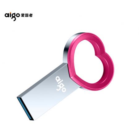 爱国者 （aigo） 64GB USB3.1接口 U盘 U521 金属 高速读写