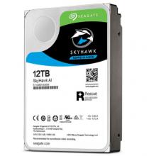 希捷(Seagate)12TB 256MB 7200RPM 监控级硬盘 SATA 希捷酷鹰SkyHawk AI系列(ST12000VE0008)全天候安防监控