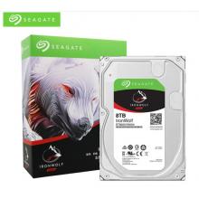 希捷(Seagate) NAS硬盘 8TB 256MB 7200转 PMR CMR垂直磁记录 网络存储 SATA 希捷酷狼IronWolf ST8000VN004