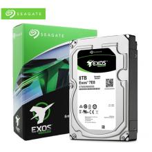 希捷(Seagate)8TB 256MB 7200RPM 企业级硬盘 SATA接口 希捷银河Exos 7E8系列(ST8000NM0055)