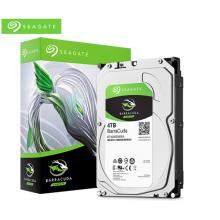 希捷(Seagate)4TB 256MB 5400RPM 台式机机械硬盘 SATA接口 希捷酷鱼BarraCuda系列(ST4000DM004)