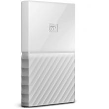 西部数据(WD)4TB USB3.0移动硬盘My Passport 2.5英寸 闪耀白(密码保护 自动备份)WDBYFT0040BWT