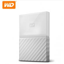 西部数据(WD)4TB USB3.0移动硬盘My Passport 2.5英寸 闪耀白(密码保护 自动备份)WDBYFT0040BWT