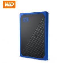 西部数据(WD)1TB USB3.0 移动硬盘 固态(PSSD)My Passport Go钴蓝色(坚固耐用 小巧便携)WDBMCG0010BBT