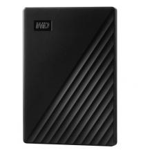西部数据(WD)5TB USB3.0移动硬盘My Passport随行版 2.5英寸 黑色(密码保护 自动备份)WDBPKJ0050BBK