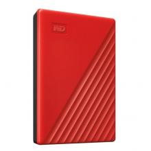 西部数据(WD)4TB USB3.0移动硬盘My Passport随行版 2.5英寸 红色