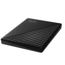 西部数据(WD)4TB USB3.0移动硬盘My Passport随行版 2.5英寸 黑色(密码保护 自动备份) WDBPKJ0040BBK