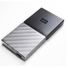 西部数据(WD)512GB Type-C移动硬盘 固态(PSSD) My Passport SSD (小巧便携 高速传输)WDBKVX5120PSL