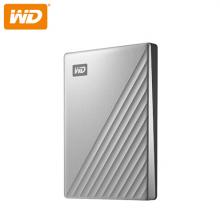 西部数据(WD)1TB Type-C移动硬盘My Passport Ultra2.5英寸 银色(密码保护 自动备份)WDBC3C0010BSL