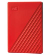 西部数据(WD)1TB USB3.0移动硬盘My Passport随行版 2.5英寸 红色(密码保护 自动备份)WDBYVG0010BRD