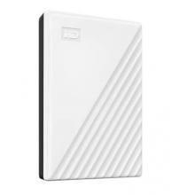 西部数据(WD)1TB USB3.0移动硬盘My Passport随行版 2.5英寸 白色(密码保护 自动备份)WDBYVG0010BWT