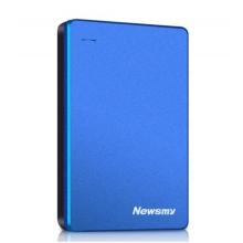 纽曼（Newsmy）320GB USB3.0 移动硬盘 清风金属版 2.5英寸 海岸蓝 金属散热防划防磁防震 海量数据存储备份