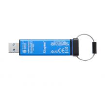 金士顿（Kingston）u盘 USB3.1 DT2000数字按键加密U盘自毁防复制防泄密优盘 256位AES硬件加密 16G