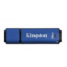 金士顿（Kingston）u盘USB3.0 DTVP30 闪存盘硬件加密U盘 专业硬件加密 16G