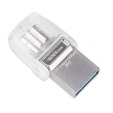 金士顿（Kingston）128GB Type-C USB3.1 U盘 DTDUO3C 双接口设计 支持苹果MacBook