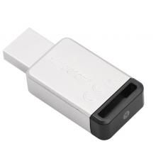 金士顿（Kingston）u盘USB3.1 DT50系统投标车载高速优盘 金属迷你U盘128G