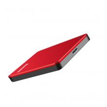 纽曼（Newsmy）480GB Type-c USB3.1固态移动硬盘（PSSD）小清风金属版1.8英寸 东方红 高速稳定安全便携