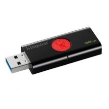 金士顿（Kingston）u盘 USB3.1 DT106系统投标车载高速U盘优盘 黑红款 精英版 32G