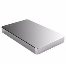 K330银姬系列 500G/1TB/2TB移动硬盘2.5英寸全金属高速USB3. 银色 2TB