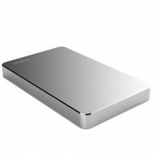 朗科（Netac）K330银姬系列  移动硬盘2.5英寸全金属高速USB3. 银色 1TB