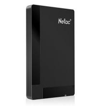 朗科（Netac）K218商务格调系列 高速USB3.0传速2.5英寸加密移动硬盘 黑色 1TB