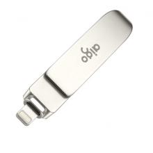 爱国者（aigo）64GB Lightning USB3.0 U盘 U371 银色 手机电脑两用