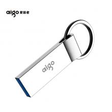 爱国者（aigo）256GB USB3.0 高速读写U盘 U310 金属U盘  银色 一体封装 防尘防水