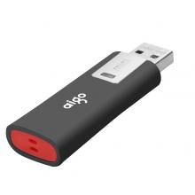 爱国者（aigo）32GB USB2.0 U盘 L8202写保护 黑色 防病毒入侵 防误删