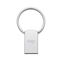 爱国者（aigo）64GB USB2.0 U盘 U269 银色 金属U盘
