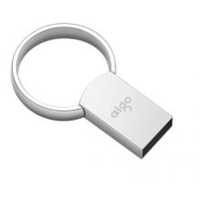 爱国者（aigo）64GB USB2.0 U盘 U269 银色 金属U盘