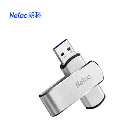 朗科（Netac）256GB USB3.1 U388极速版 金属U盘 银色 读410MB/s 写220MB/s便携防丢 移动固态硬盘般传输体验