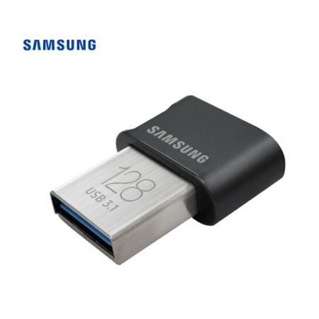 三星（SAMSUNG）128GB USB3.1 U盘 FIT升级版+ 黑色 读速300MB/s高速车载迷你（Gen 1）