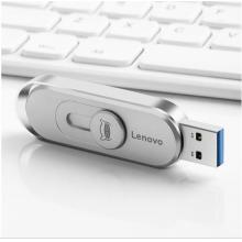 联想（Lenovo）小新U盘 64GB USB3.0 小新X1优盘 滑盖设计 高速读写 金属边框 银色