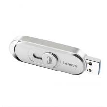 联想（Lenovo）小新U盘 64GB USB3.0 小新X1优盘 滑盖设计 高速读写 金属边框 银色