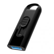 朗科（Netac） USB3.0 U盘U309 曜石推拉式高速闪存盘 加密U盘 黑色 32GB