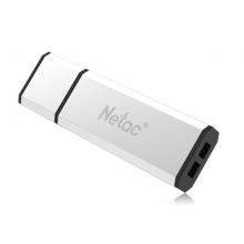 朗科（Netac）USB2.0 安卓手机 U盘U211S 双接口全金属直插式迷你优盘 浅灰色 16GB 单个装