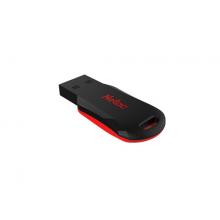 朗科（Netac）8GB USB2.0 U盘U196 黑旋风闪存盘 黑红色小巧迷你加密U盘