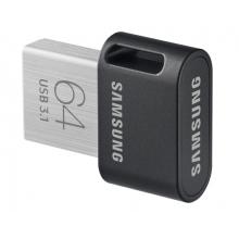 三星（SAMSUNG）64GB USB3.1 U盘 FIT升级版+ 黑色 读速200MB/s 高速车载，小巧迷你（Gen 1）